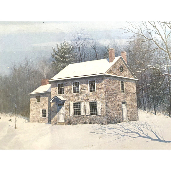 Darell Koons Art Print Washingtons Headquarters Valley Forge RARE Listed Artist - Picture 3 of 9